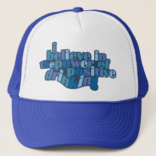 Casquette de boisson positif - choisissez la coule