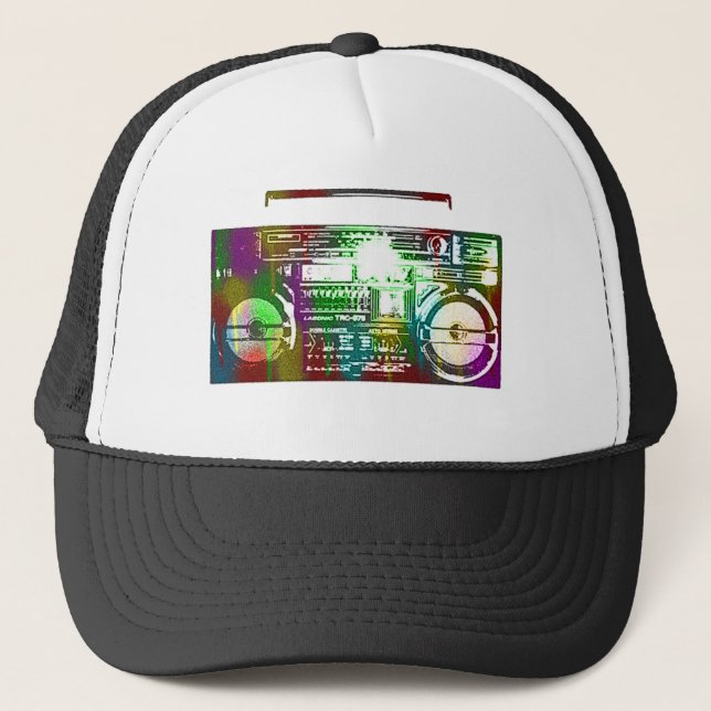 casquette de boombox des années 80 (Devant)