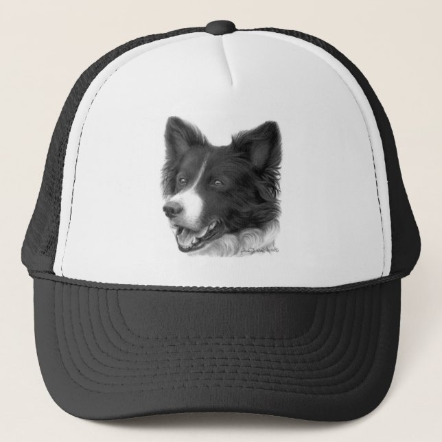 Casquette de border collie (Devant)