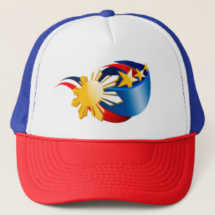 Casquette de boule avec le logo philippin de