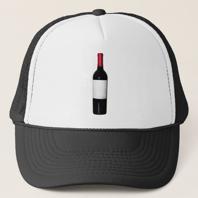 Casquette de bouteille de vin (Étiquette vierge) (Devant)