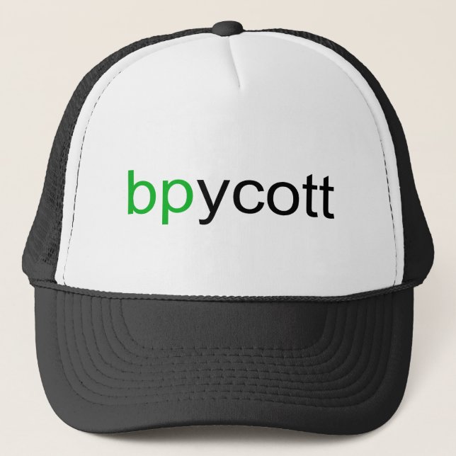 Casquette de BP de boycott (Devant)