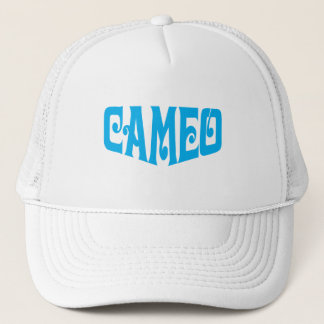 Casquette de camée avec le logo bleu