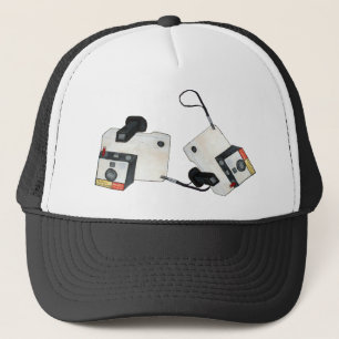 Casquette de caméra rétro