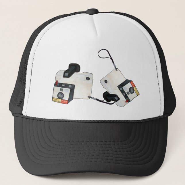 Casquette de caméra rétro (Devant)
