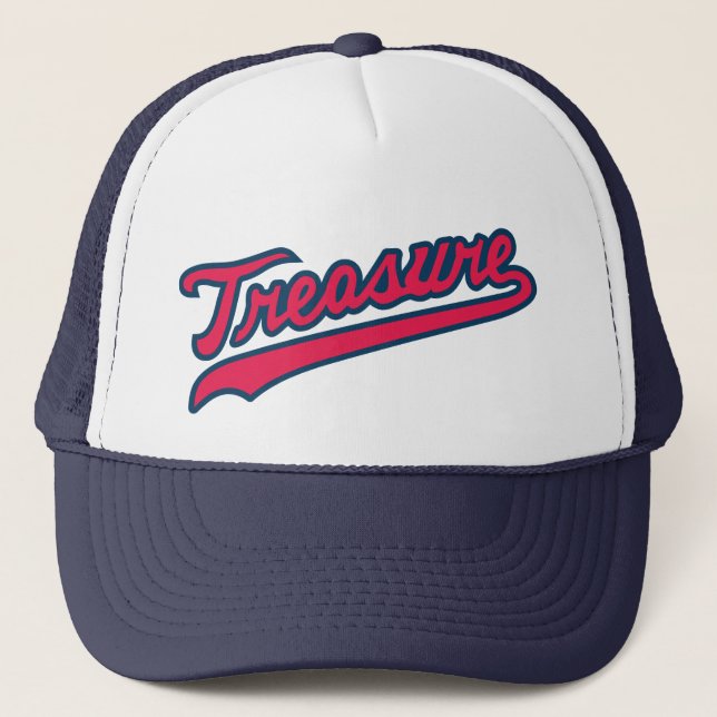 Casquette de camion de la marine de Gemini Jersey (Devant)