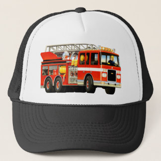 Casquette de camion de pompiers