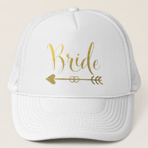 CASQUETTE de CAMION de tribu de jeune mariée