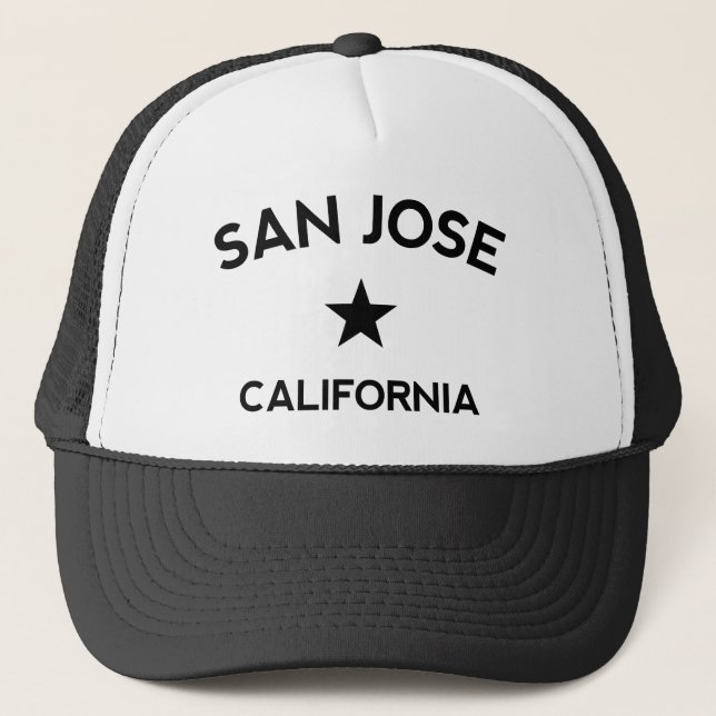 Casquette de camion San Jose California (Devant)