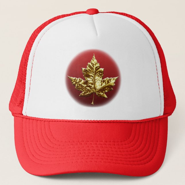 Casquette de camion souvenir Canada Maple Leaf Can (Devant)