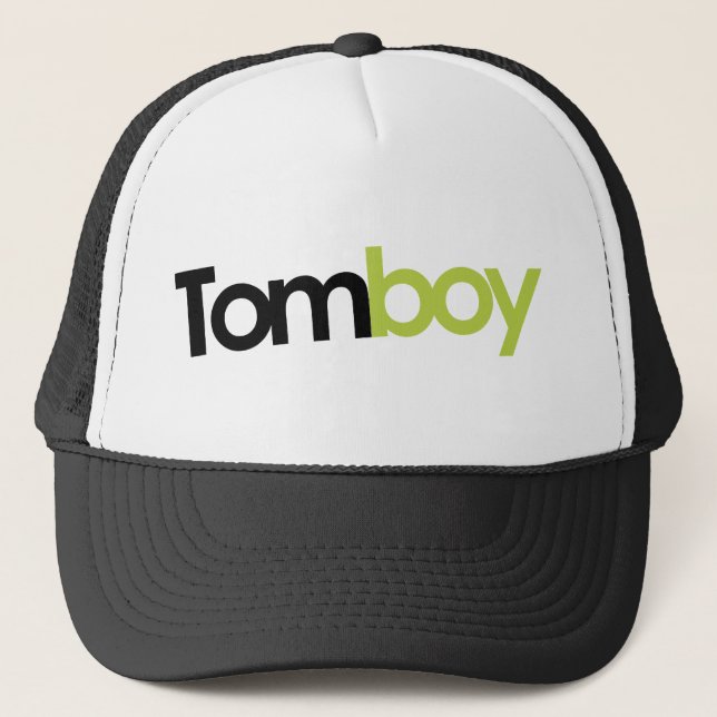 Casquette de camionnette du logo de Tomboy Magazin (Devant)