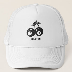 Casquette de camionneur 8 Ball Lucky Me Cerises
