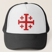 Casquette de camionneur à croix de Jérusalem Templ