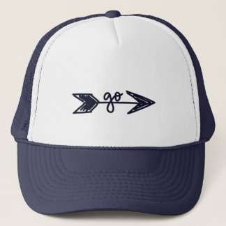 Casquette de camionneur à flèche Go