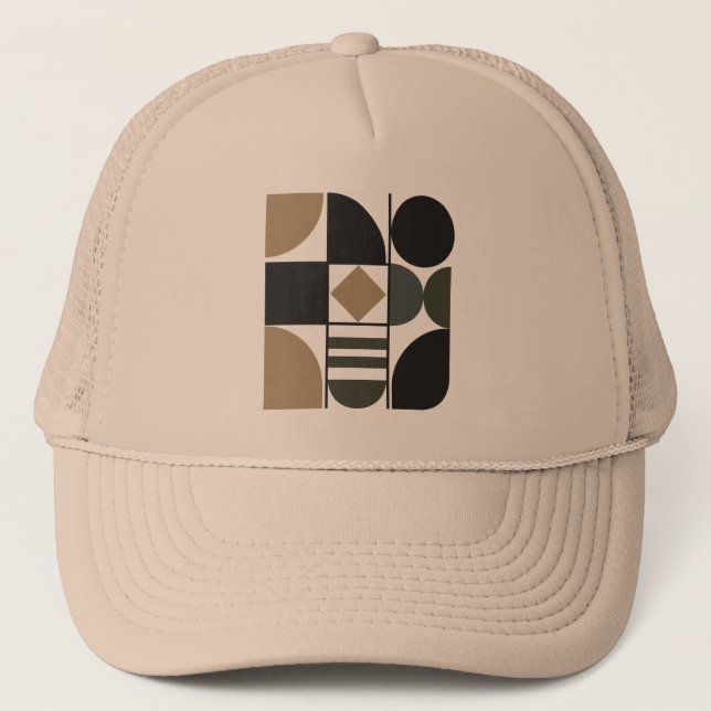 Casquette de camionneur à formes variées (Devant)