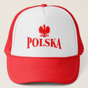 Casquette de camionneur à l'aigle polonais