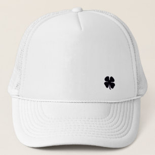 Casquette de camionneur à mousse blanche Black Clo