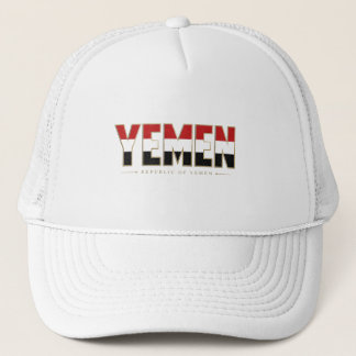 Casquette de camionneur à typographie du drapeau n