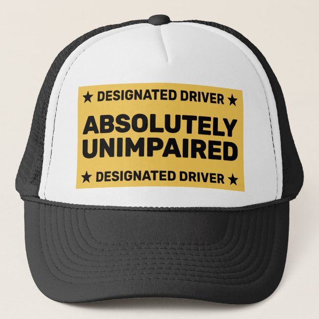 Casquette de camionneur Absolutely Unimpaired™ (Devant)