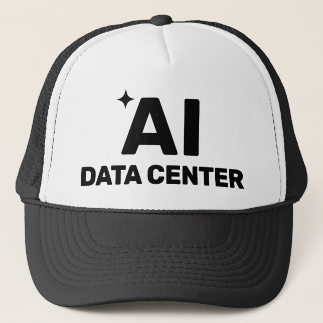 Casquette de camionneur AI Data Center™ (Devant)