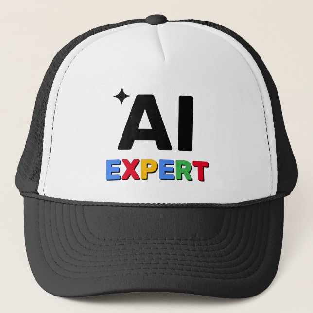 Casquette de camionneur AI Expert™ (Devant)