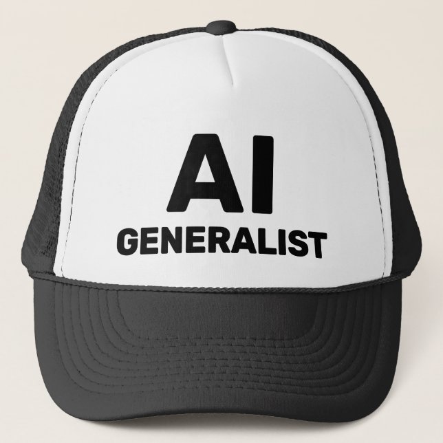 Casquette de camionneur AI Generalist™ (Devant)