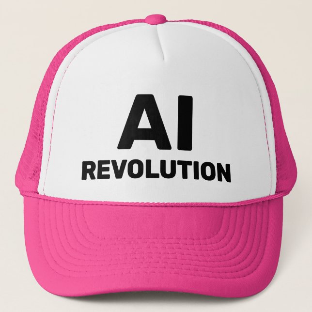Casquette de camionneur AI Revolution™ (Devant)