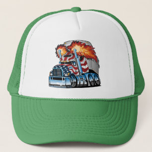 Casquette de camionneur américain