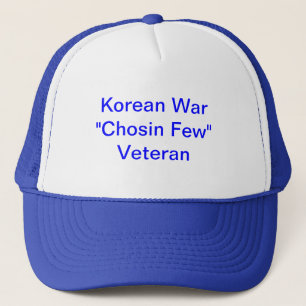 Casquette de camionneur avec la Guerre de Corée