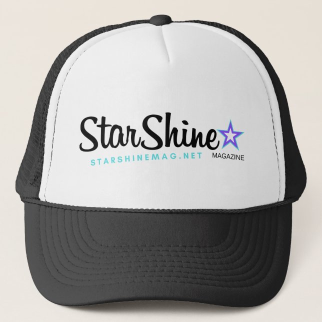Casquette de camionneur avec logo de StarShine Mag (Devant)