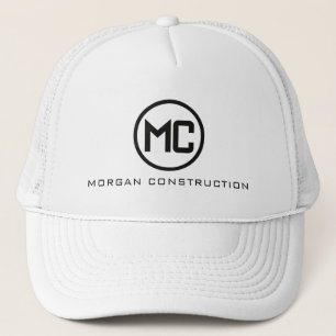 Casquette de camionneur avec logo d'entreprise per