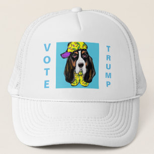 Casquette de camionneur Basset Hound