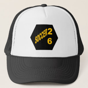 Casquette de camionneur Blanc et noir FOOTBALL