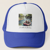 Casquette de camionneur bleue d'aventure de flotta