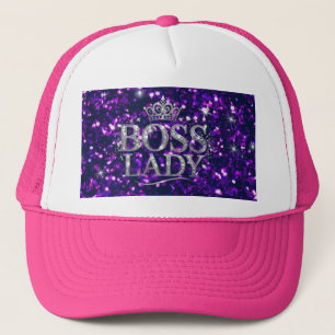 Casquette de camionneur Boss Lady