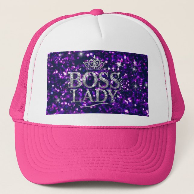 Casquette de camionneur Boss Lady (Devant)