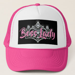 Casquette de camionneur Boss Lady