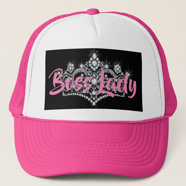 Casquette de camionneur Boss Lady (Devant)