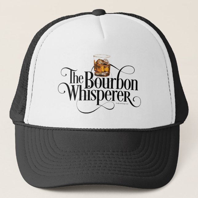 Casquette de camionneur Bourbon Whisperer (Devant)