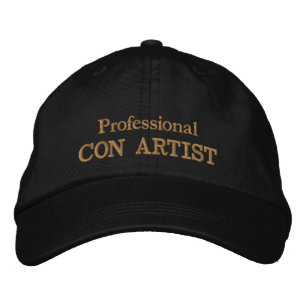 Casquette de camionneur brodée ARTISTE ESCROQUE pr