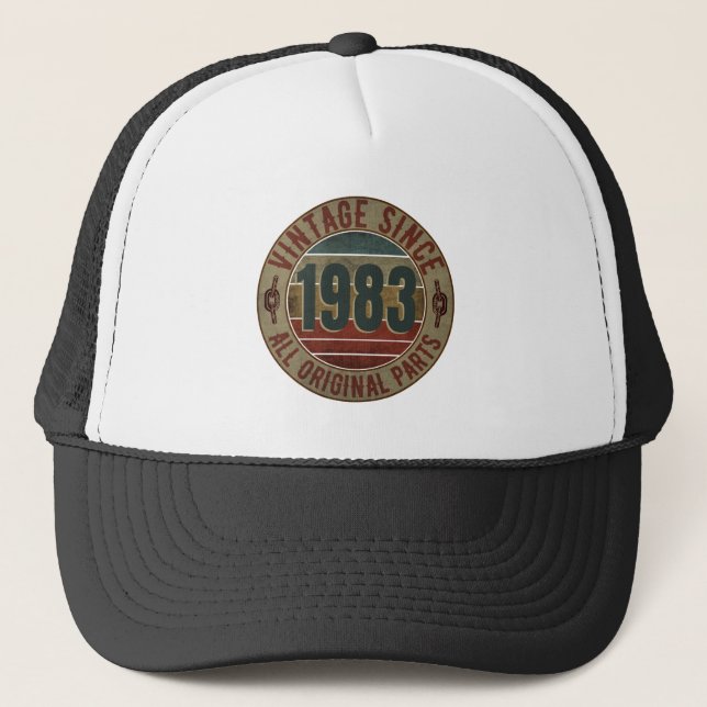 CASQUETTE DE CAMIONNEUR CADO 1983 VINTAGE (Devant)