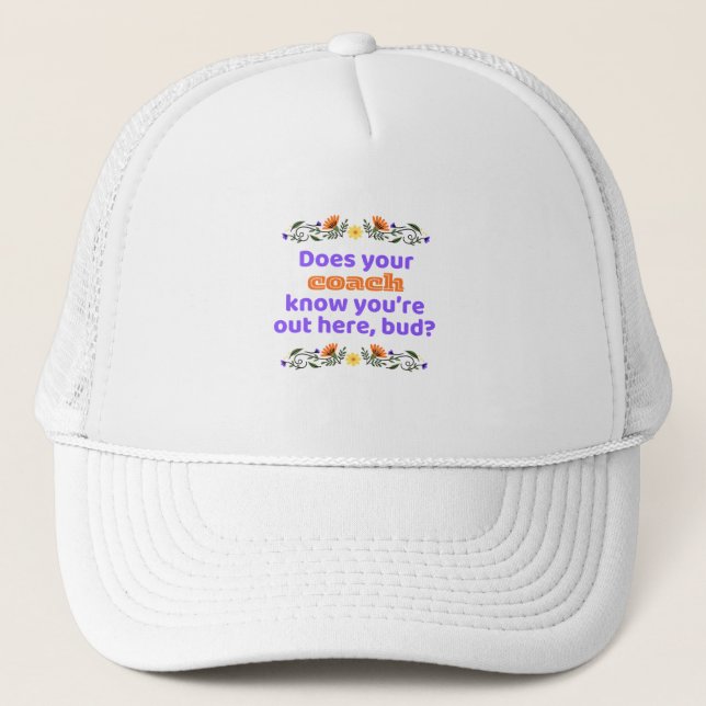 Casquette de camionneur Casquette de baseball le c (Devant)