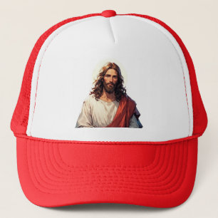 Casquette de camionneur chrétien Jésus-Christ