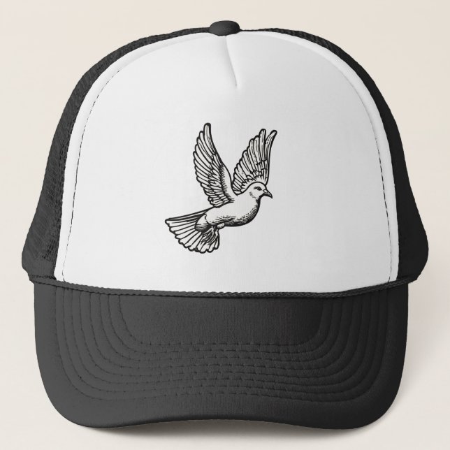Casquette de camionneur Christian Dove (Devant)