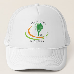 Casquette de camionneur classique au nom de club d