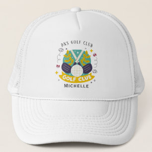 Casquette de camionneur classique avec nom de club