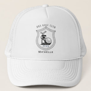 Casquette de camionneur classique avec nom de club