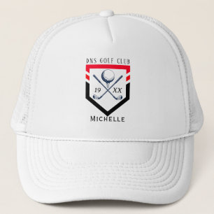 Casquette de camionneur classique avec nom de club