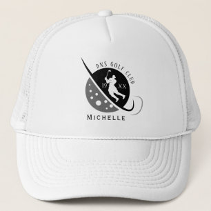 Casquette de camionneur classique avec nom de club