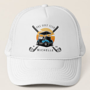 Casquette de camionneur classique avec nom de club